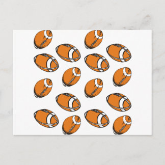 Carte Postale motif de football
