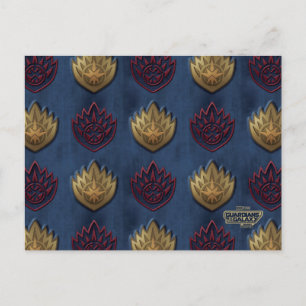 Carte Postale Motif de l'insigne des Gardiens de la Galaxie