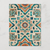Motif de mosaïque marocaine