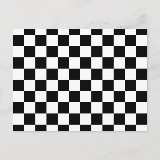 Carte Postale Motif de tableau de bord noir (Devant)