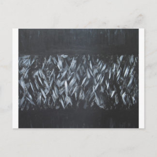 Carte Postale Motif d'éclosion croisée tridimensionnelle