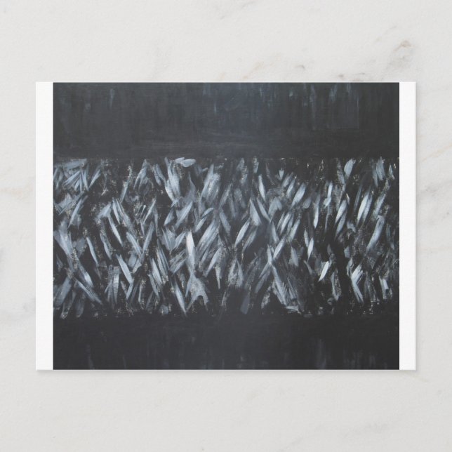 Carte Postale Motif d'éclosion croisée tridimensionnelle (Devant)