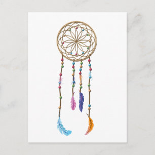 Carte Postale Motif Dreamcatcher
