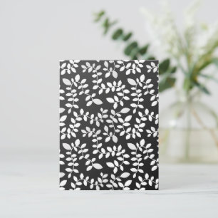 Carte Postale Motif feuille 10