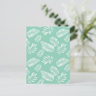 Carte Postale Motif feuille 14