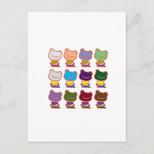 Carte Postale Motif FROGGY FROG