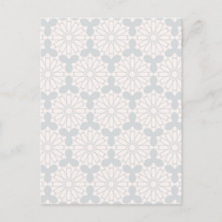 Carte Postale Motif géométrique islamique
