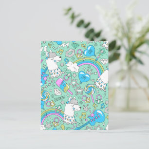 Carte Postale motif lama 2