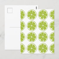 Motif Lime vert Fruit Lime