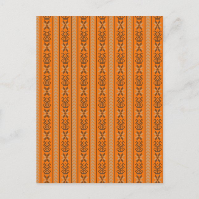 Carte Postale Motif lituanien 9 (Devant)
