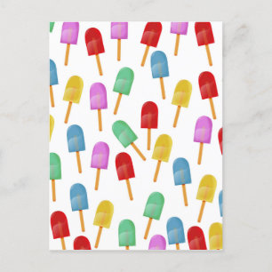 Carte Postale Motif Lolly glacé