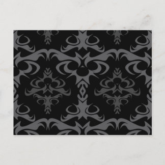 Carte Postale Motif métallique lourd Jagged