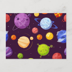 Carte Postale Motif spatial