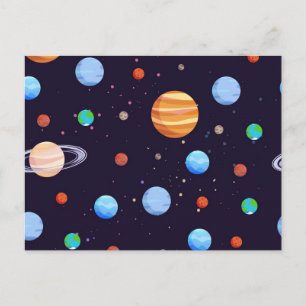 Carte Postale Motif spatial