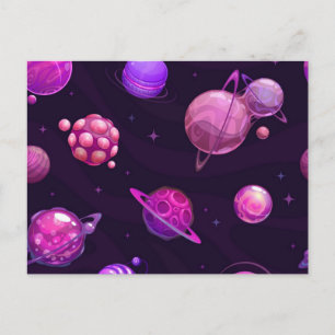 Carte Postale Motif spatial