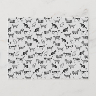 Carte Postale Motif vintage Cats