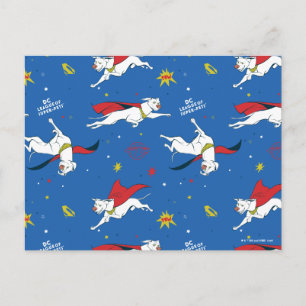 Carte Postale Motif volant Krypto