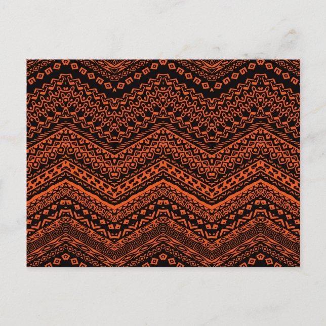 Carte Postale Motifs ethniques 4 (Devant)