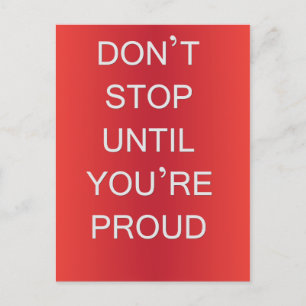 Carte Postale Motivation