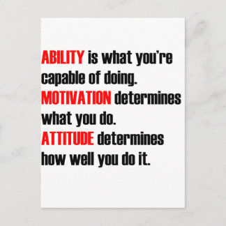 Carte Postale motivation