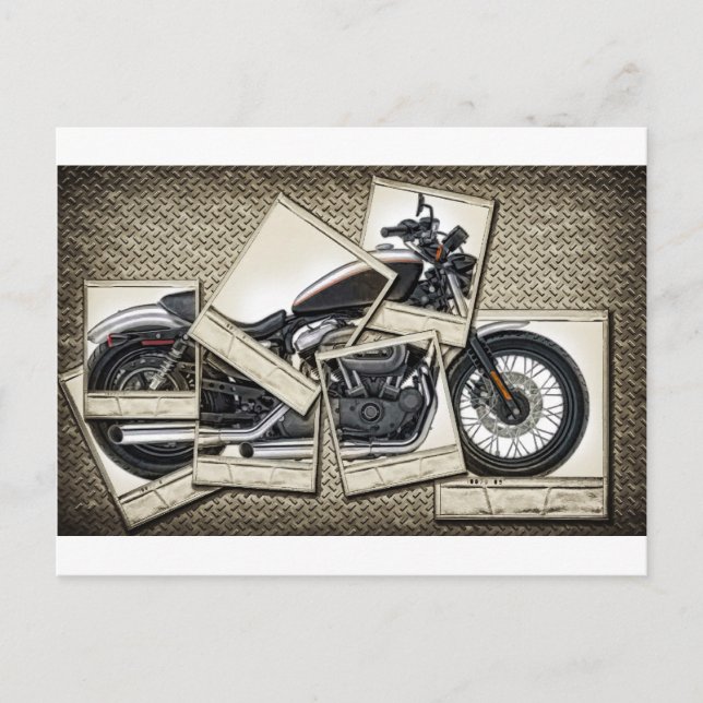 Carte Postale Moto (Devant)