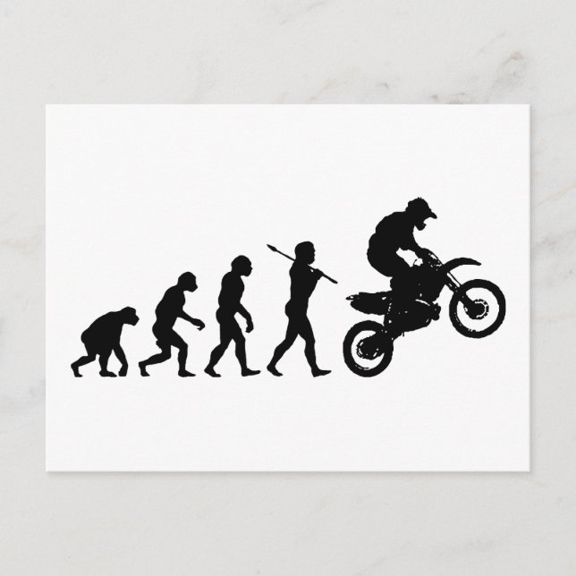 Carte Postale Motocross (Devant)