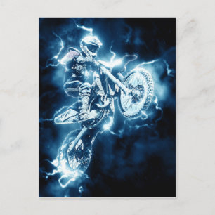 Carte Postale Motocross