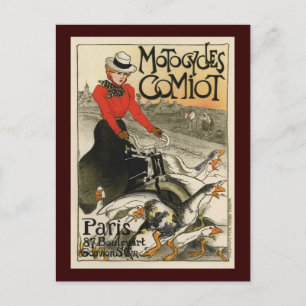 Carte Postale Motocycles Comiot