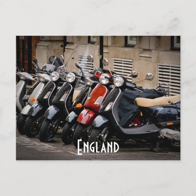 Carte postale Motorbike Angleterre (Devant)
