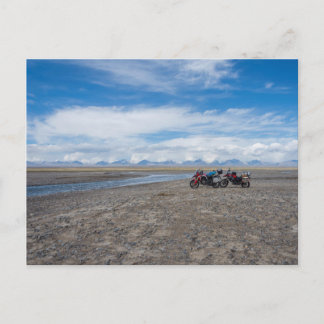 Carte Postale Motos au Kirghizistan