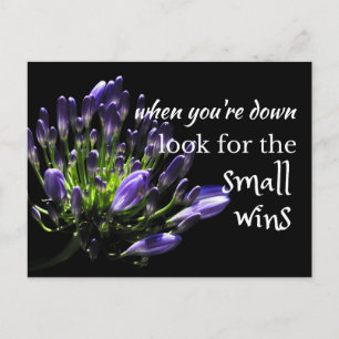 Carte Postale Mots sages : ...chercher de petites victoires cita