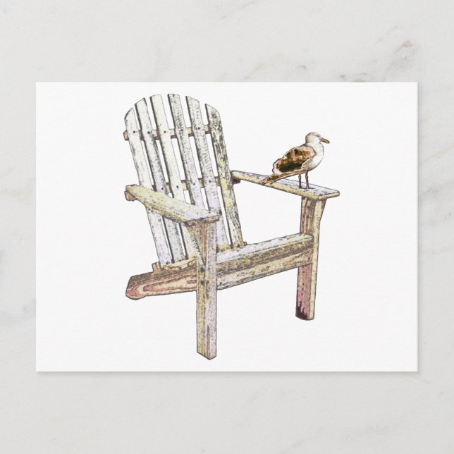 Carte Postale Mouette (Devant)