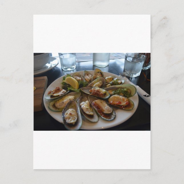 Carte Postale Moules (Devant)