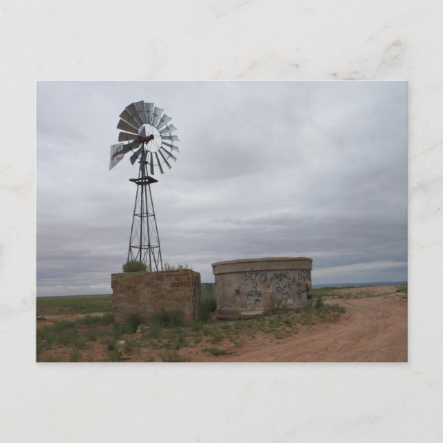Carte Postale moulin (Devant)