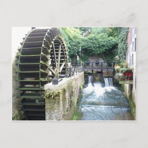 Carte Postale Moulin à eau