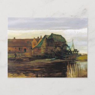 Carte Postale Moulin à eau à Gennep par Vincent Van Gogh