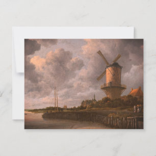 Carte Postale Moulin à vin à Wijk bij Duurstede :