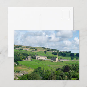 Carte Postale Moulin d'Oats Royd - Paysage historique du Yorkshi