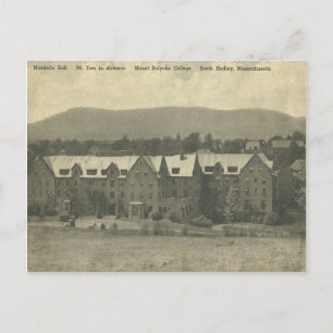 Carte Postale Mount Holyoke College Circa 1909 Vintage