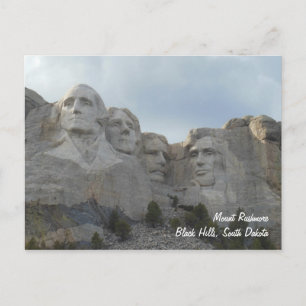 Carte postale Mount Rushmore