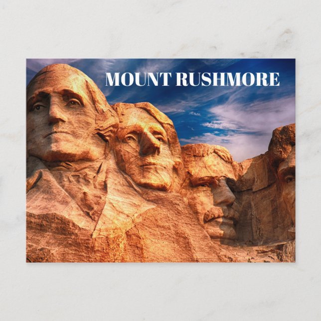 Carte Postale Mount Rushmore Black Hills South Dakota USA Travel (Devant)