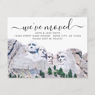 Carte Postale Mount Rushmore Moving Faire-part