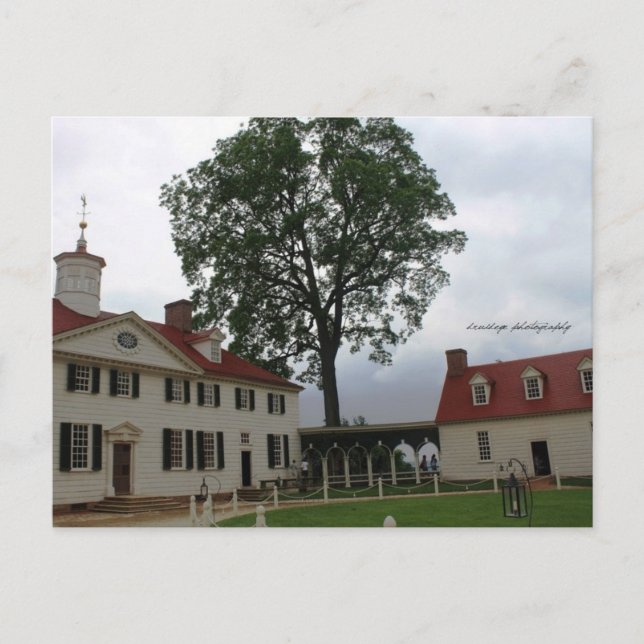 Carte postale Mount Vernon (Devant)