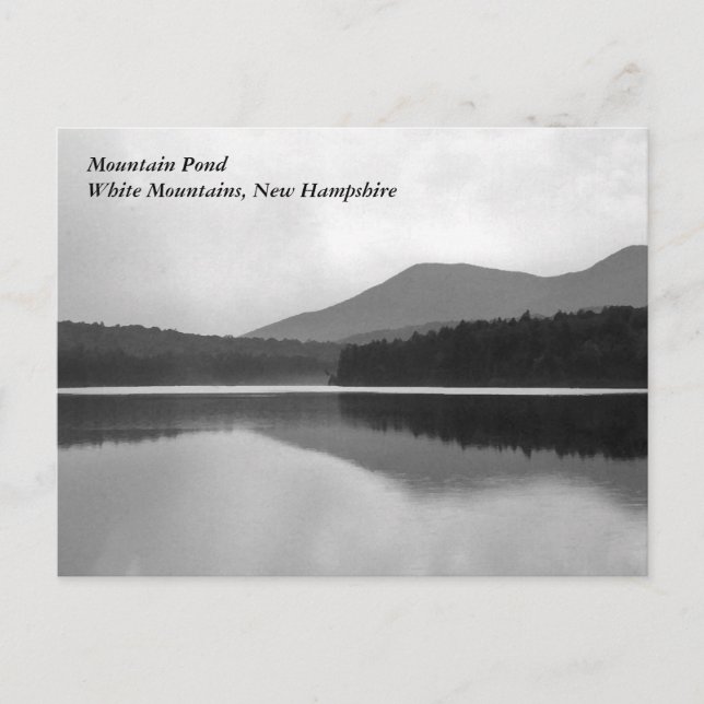 Carte Postale Mountain Pond (Devant)