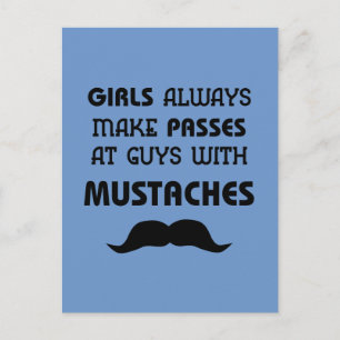 Carte Postale Moustache