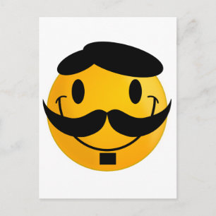 Carte Postale Moustache
