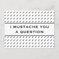 Moustache Vous Une Question Mood Stripe