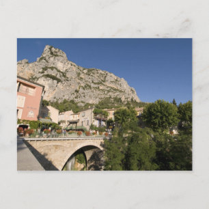 Carte Postale Moustiers-Sainte-Marie, Provence, France.