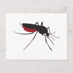Carte Postale Moustique sanglant