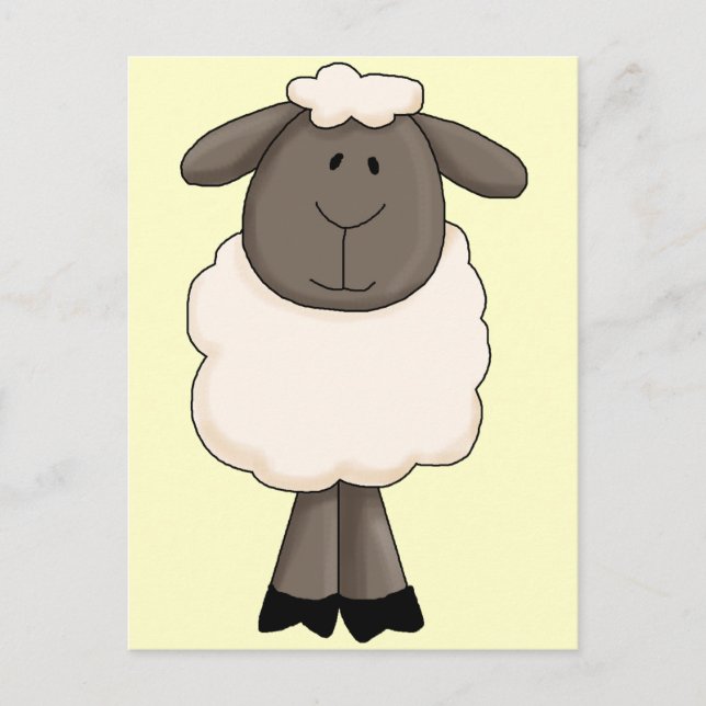 Carte Postale Mouton (Devant)